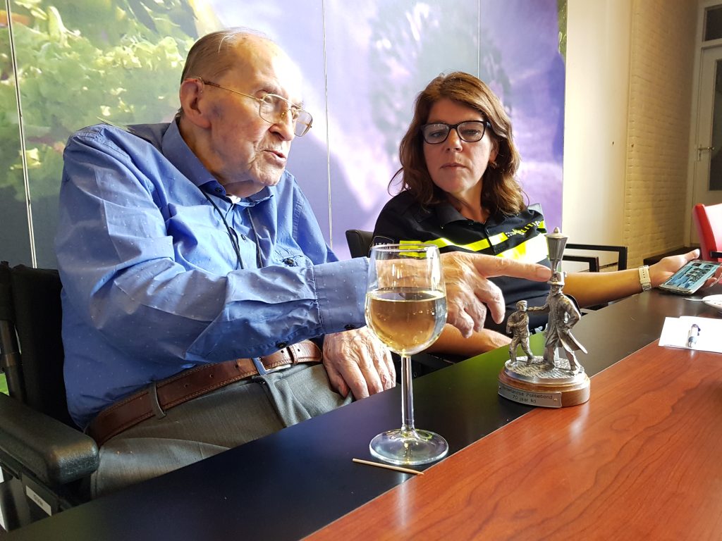 NPB-lid Pieter Beun (98) over zijn politietijd