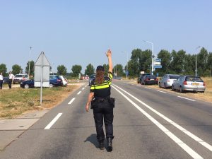 CAO-actie bij Opening Politie Onderwijsjaar