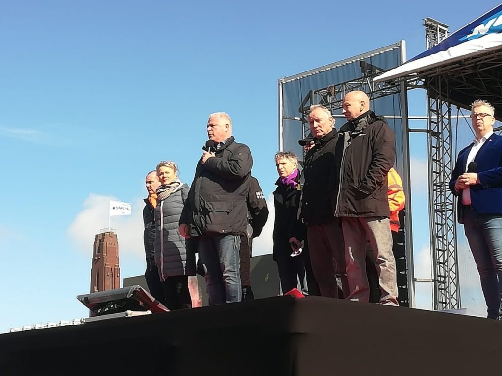 Pensioenactie Malieveld gestopt