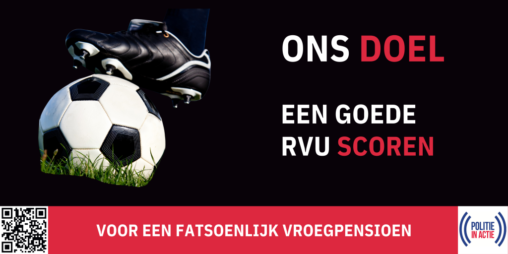 Hardere RVU-acties: geen politie bij voetbalwedstrijden