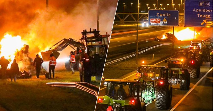 Bonden over vandalisme boeren: complete waanzin