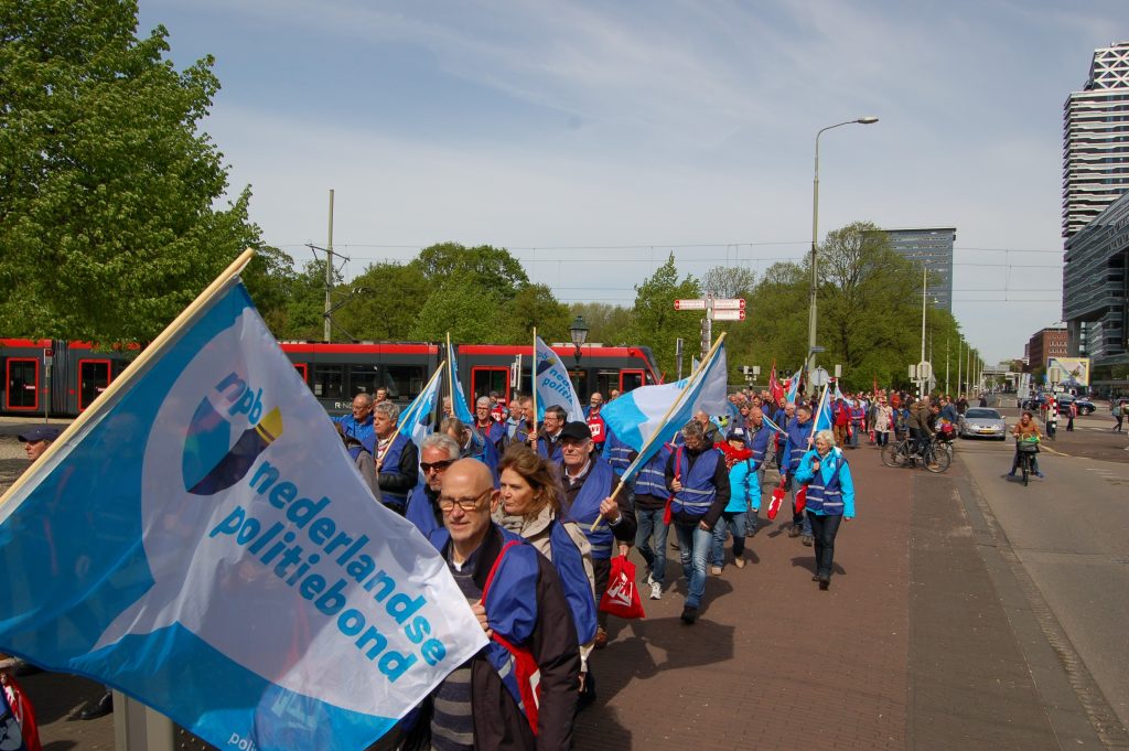Samen stampvoeten in Den Haag op 1 mei
