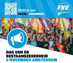 Stampvoet mee tijdens onze protestmars door Amsterdam!
