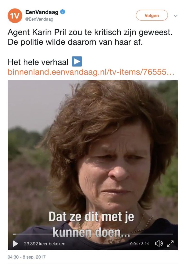 De kille kant van het korps