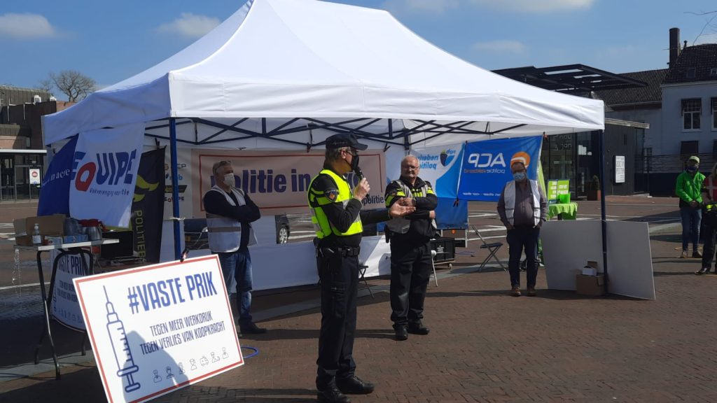 Politiebonden in actie: Prikstraat On Tour