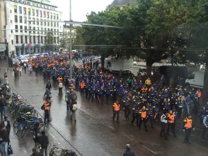 Krikke mag route protestmars ombuigen