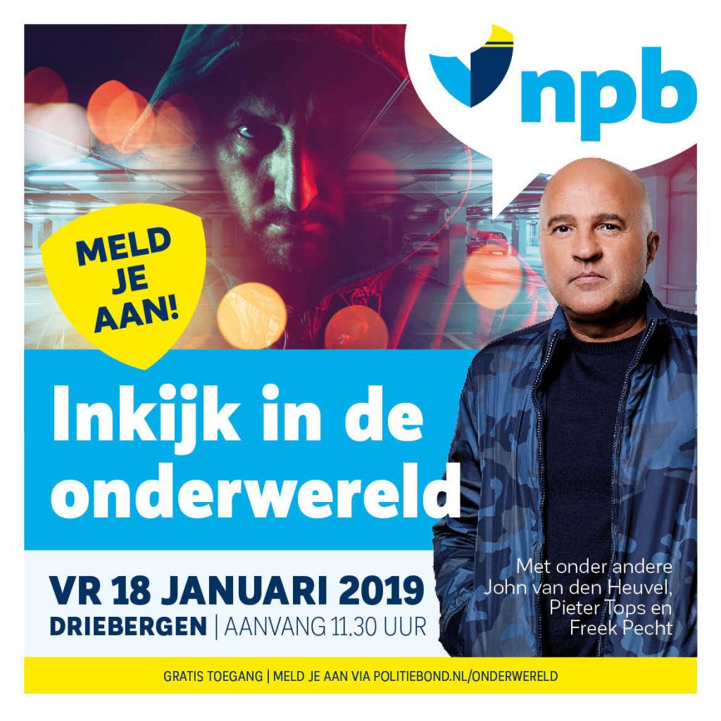 NPB-themadag over ondermijning (18 januari)