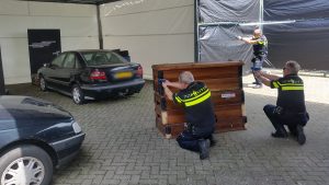 Cao-actie: politiebonden leggen vaardigheidstraining plat