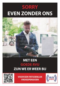 RVU-actie: politie stopt bijstand deurwaarders