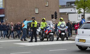 CAO-actie: politie sluit binnensteden af