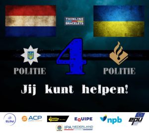 Doneer voor hulp aan Oekraïense politiemensen